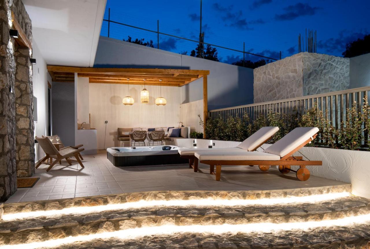 Lithos Luxury Villa Archangelos  Exterior foto